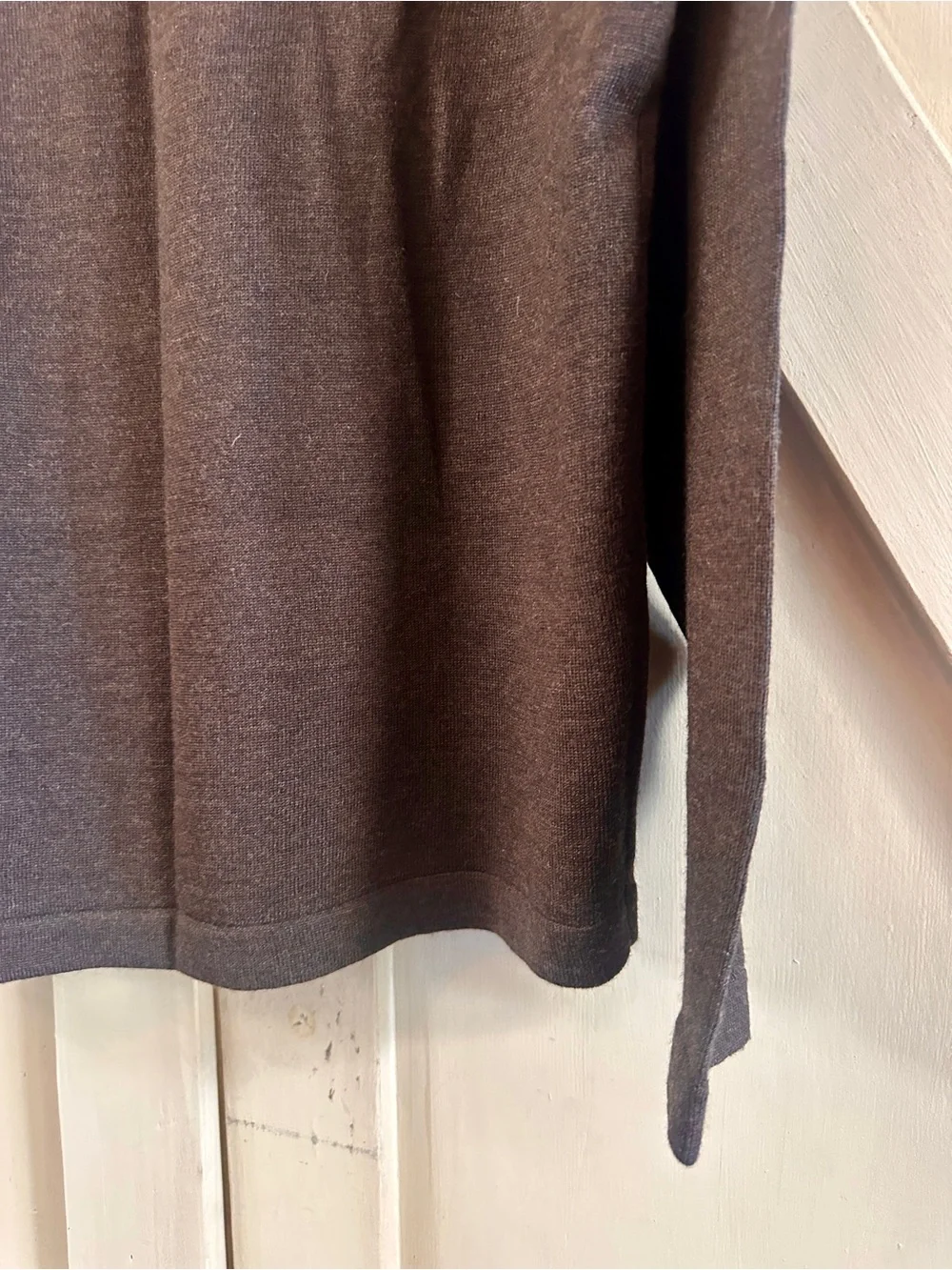 Banana Republic Men’s M Brown 100% Italian Merino Wool Turtleneck Sweater